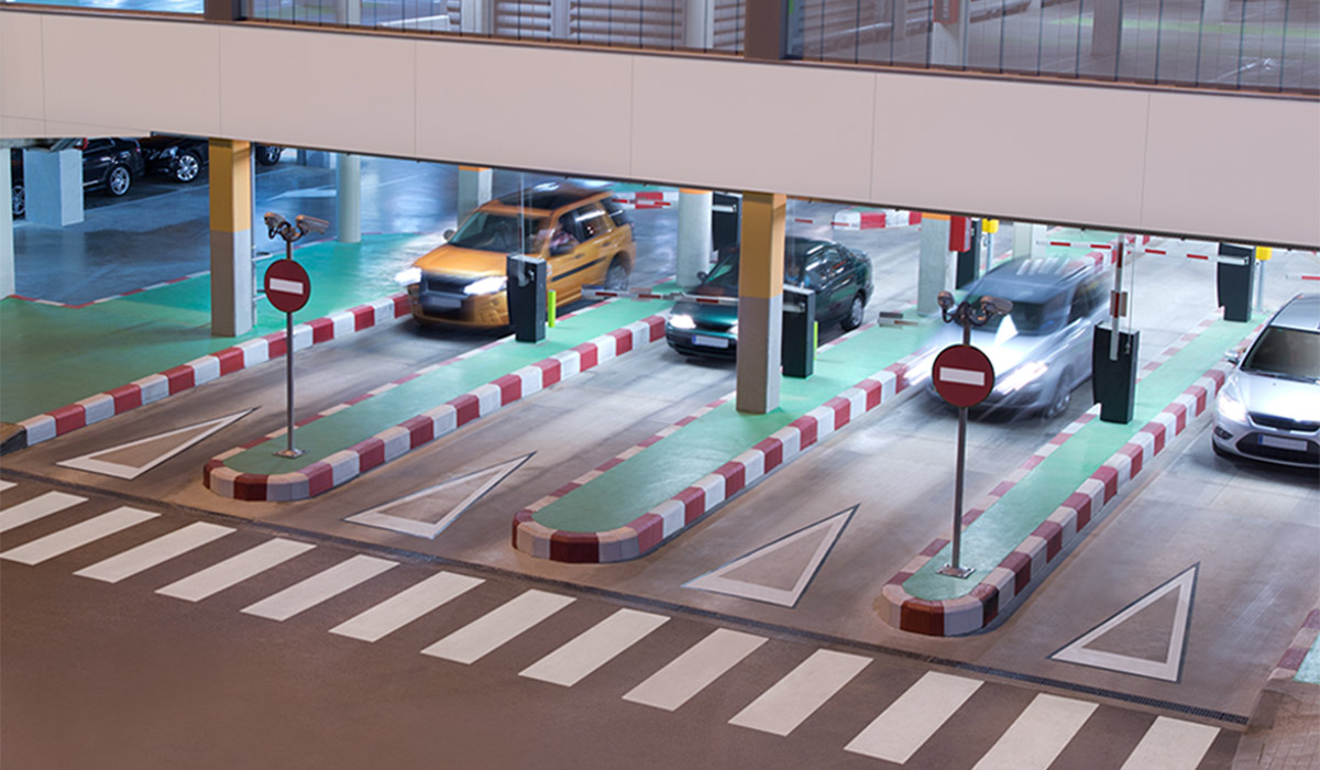 Cloud Video Surveillance for parking lots